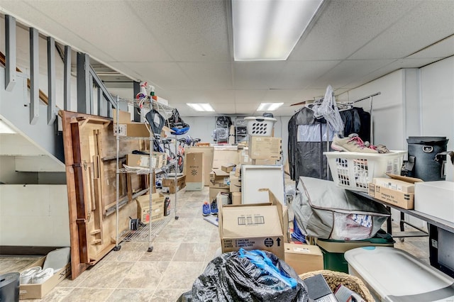 view of storage