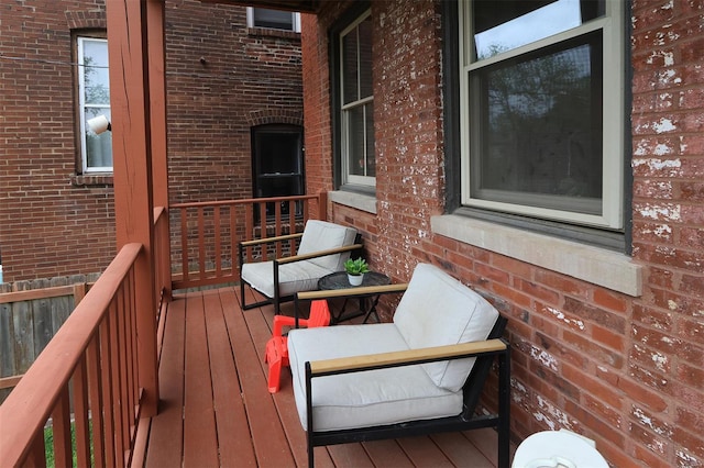 view of deck
