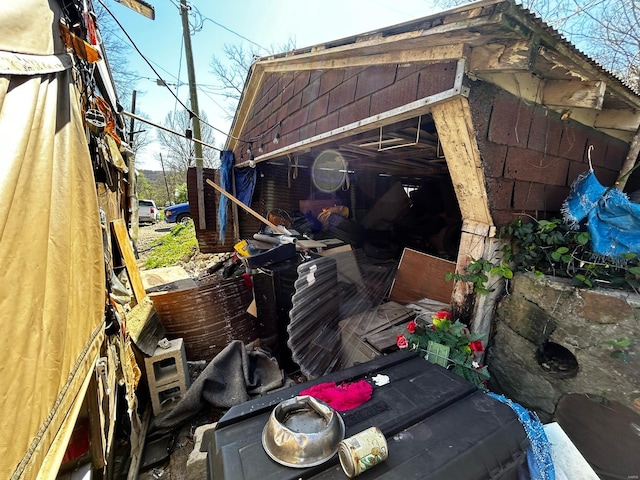 view of side of home