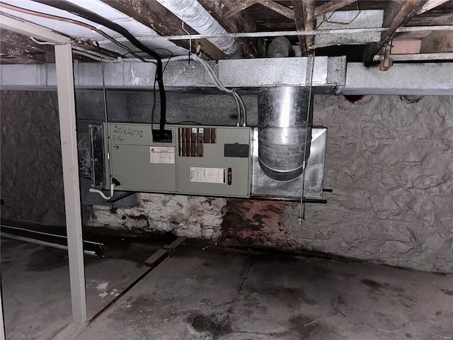 view of utility room