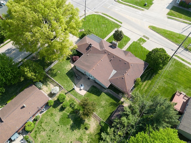 drone / aerial view