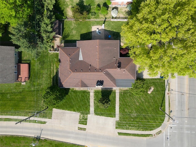 drone / aerial view