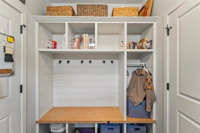 view of mudroom