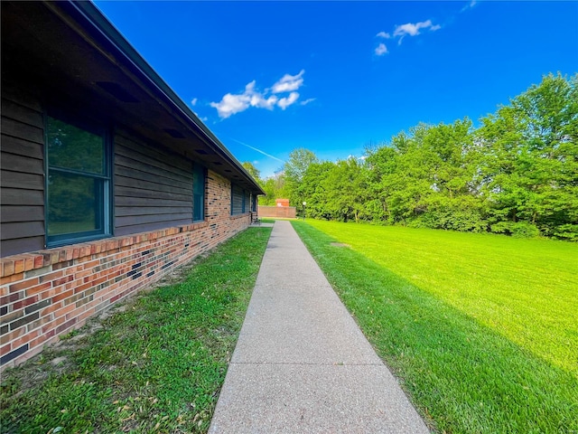 view of yard