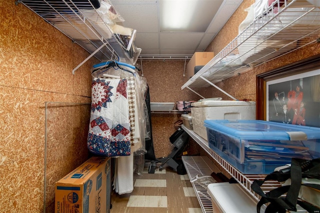 view of storage