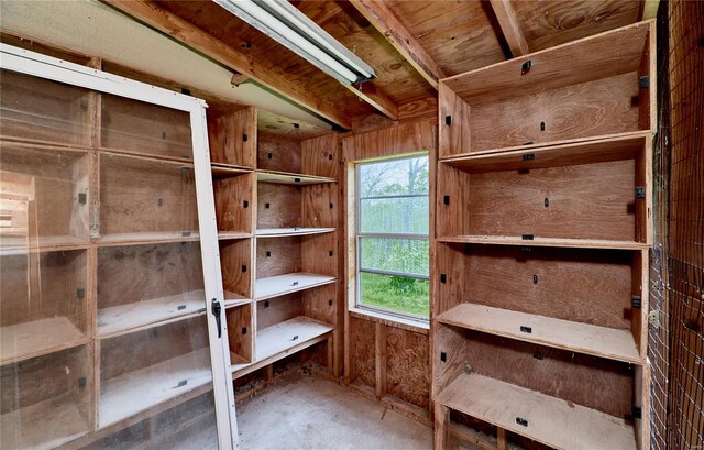 view of storage