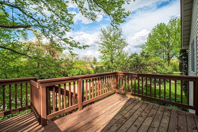 view of deck