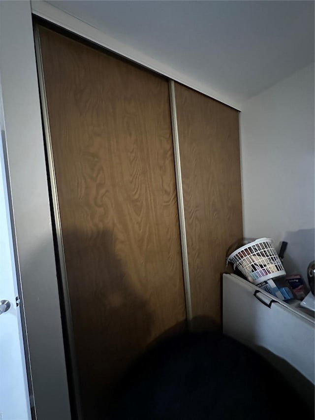 view of closet