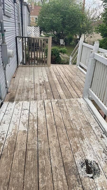 view of deck