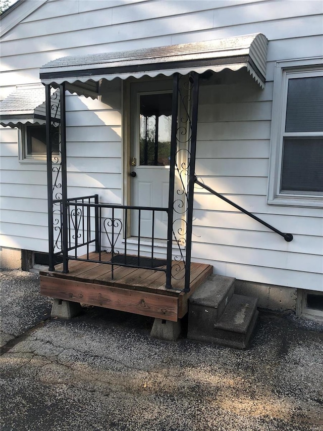 view of entrance to property