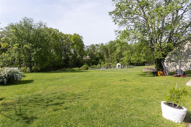 view of yard