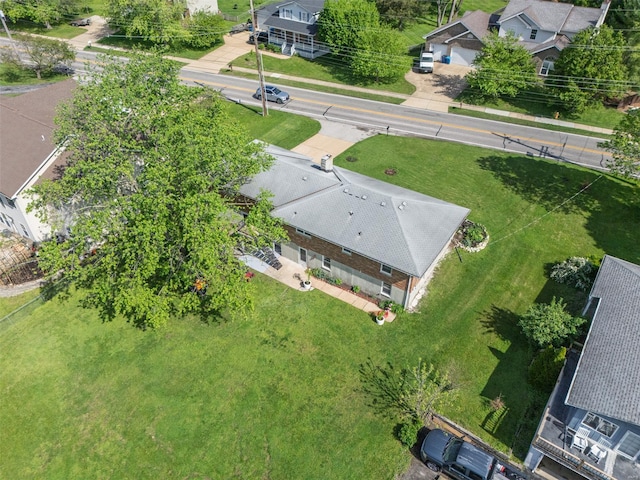 drone / aerial view