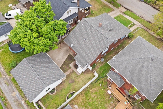 drone / aerial view