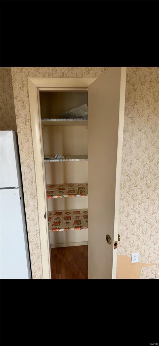 view of pantry