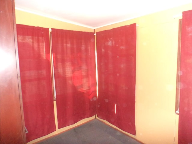 empty room with carpet floors