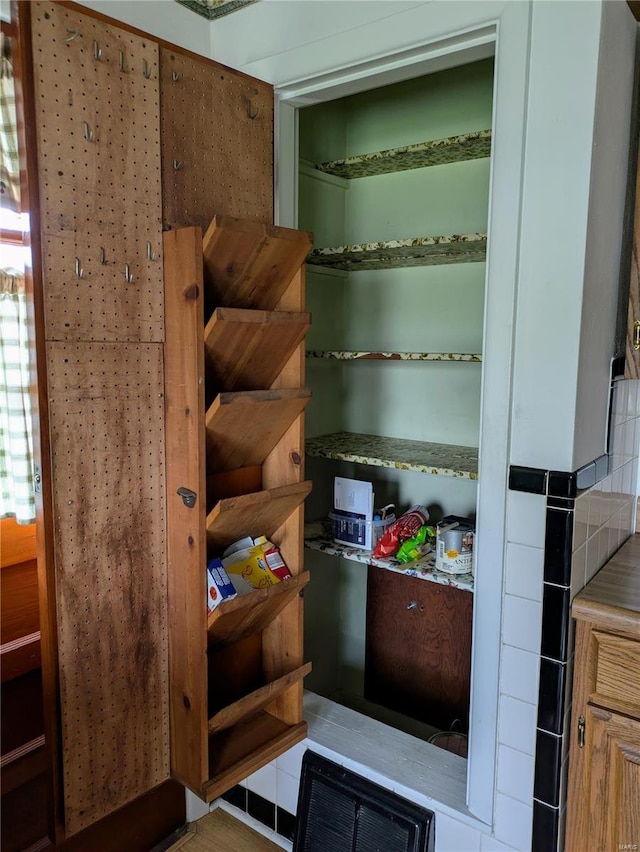 view of pantry