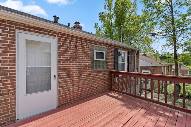 view of deck