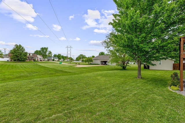 view of yard