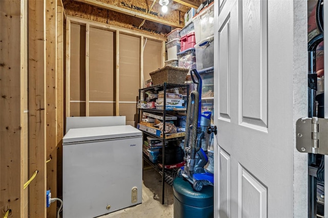 view of storage