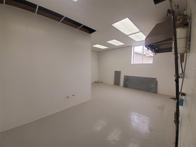 view of basement