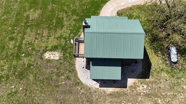drone / aerial view
