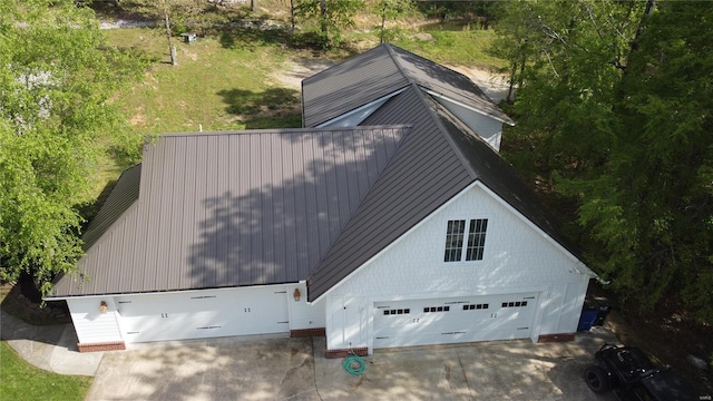 drone / aerial view