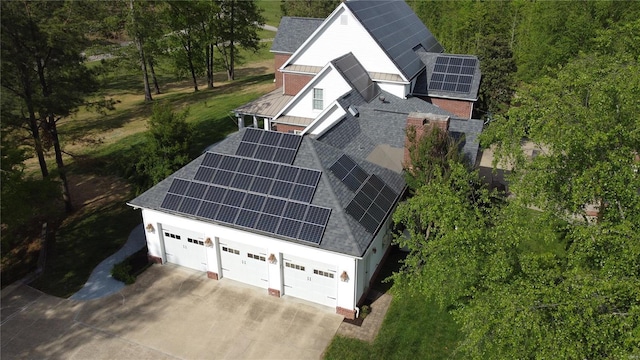 aerial view