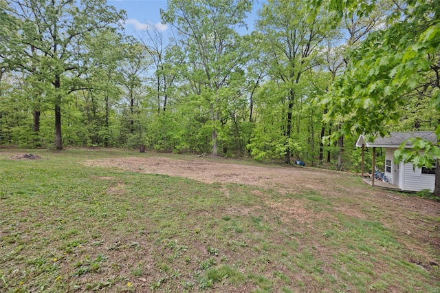 view of yard