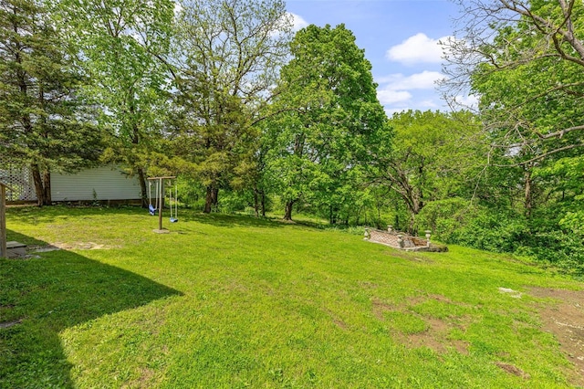 view of yard