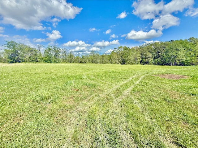 view of nature with a rural view