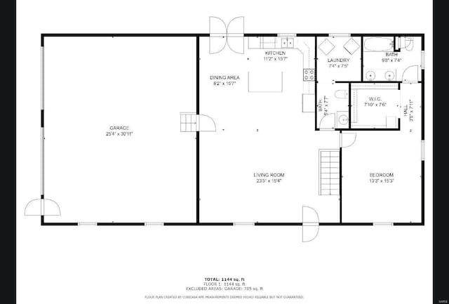 view of layout