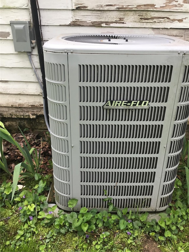 exterior details featuring central air condition unit