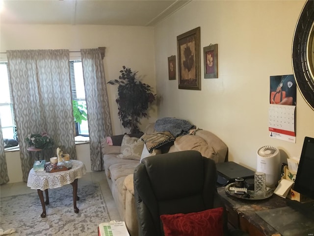 view of living room