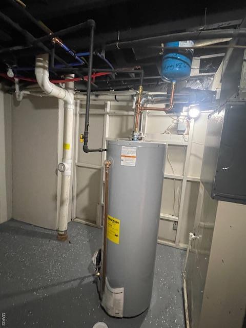 utilities with water heater