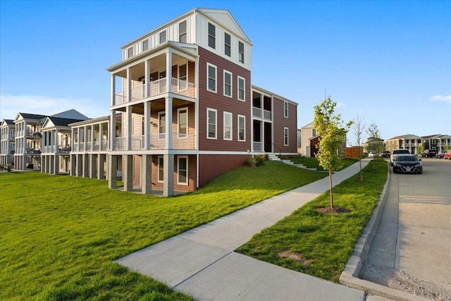 view of property