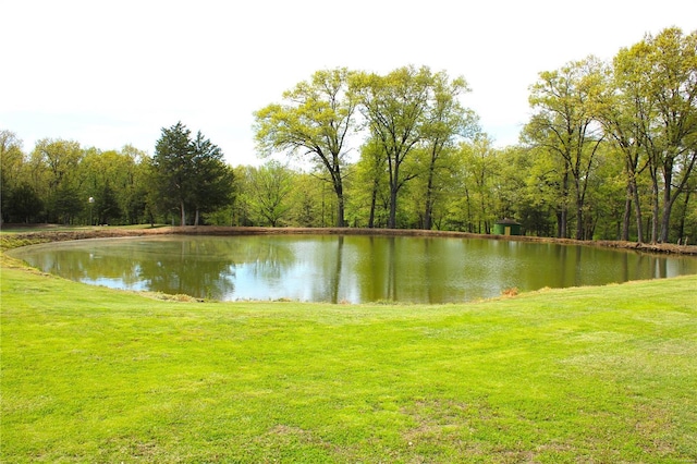 property view of water