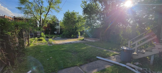 view of yard