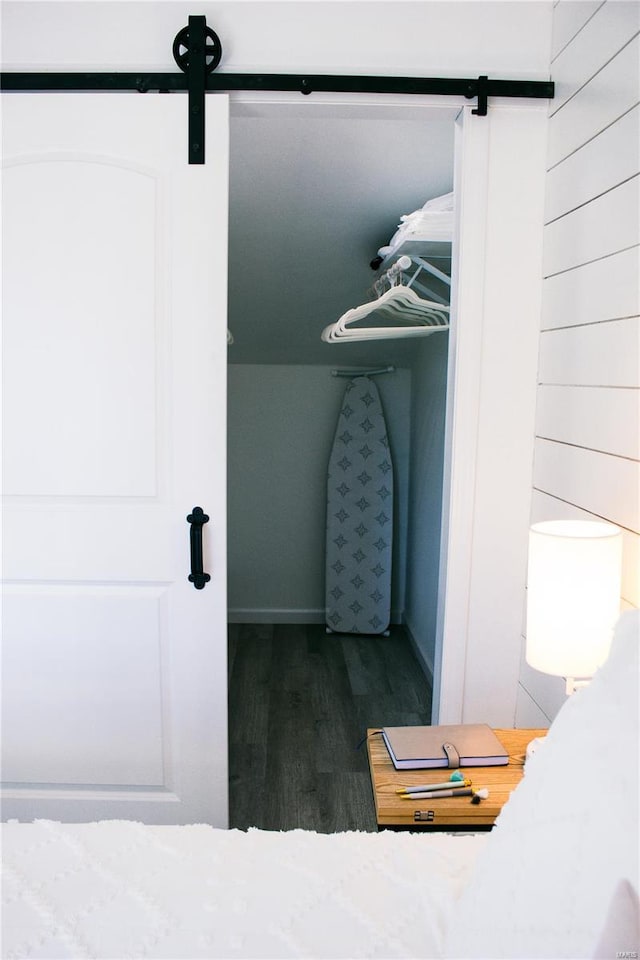view of closet