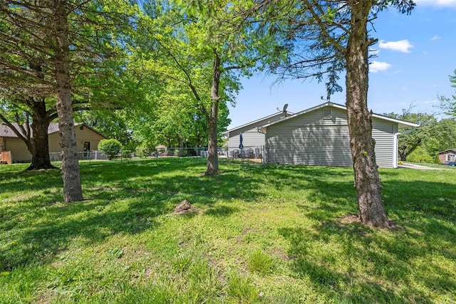 view of yard