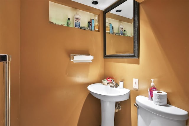 bathroom with toilet