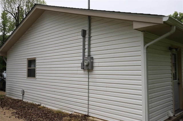view of property exterior