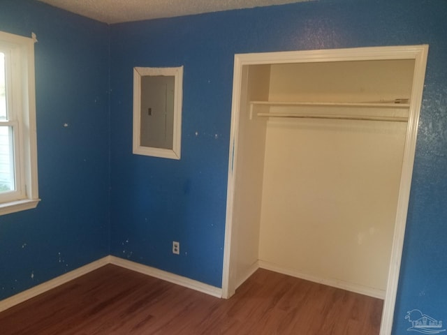 closet featuring electric panel