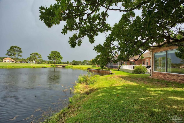 property view of water