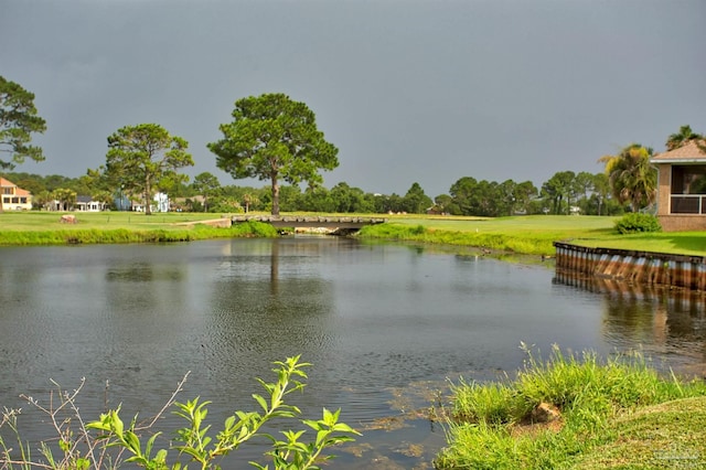 property view of water