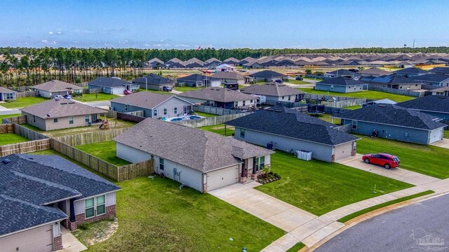 6319 Red Pepper Dr, Gulf Breeze, FL 32563 - aerial view of residential area
