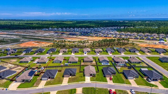 6319 Red Pepper Dr, Gulf Breeze, FL 32563 - aerial perspective of suburban area