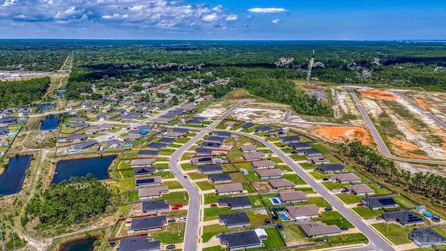 6319 Red Pepper Dr, Gulf Breeze, FL 32563 - aerial view of property and surrounding area with a nearby body of water