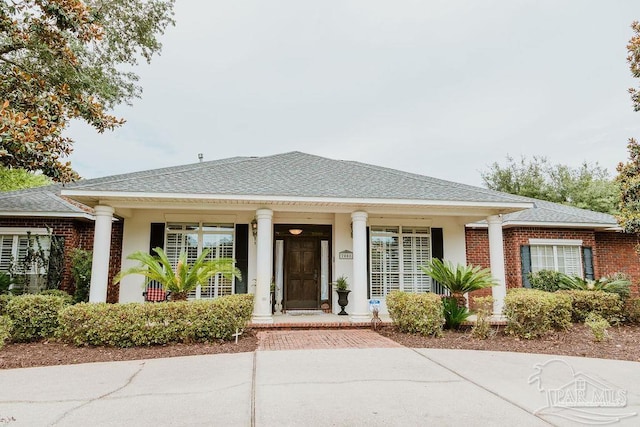 view of front of house