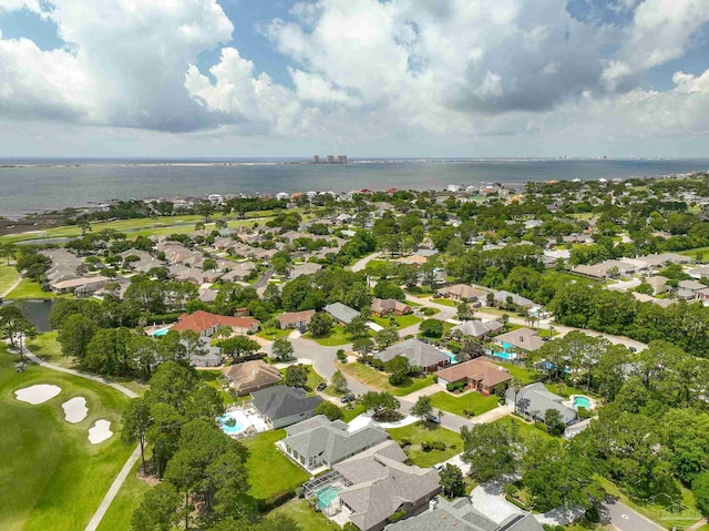 1328 Tour Dr, Gulf Breeze, FL 32563 - view of property location featuring a nearby body of water and nearby suburban area