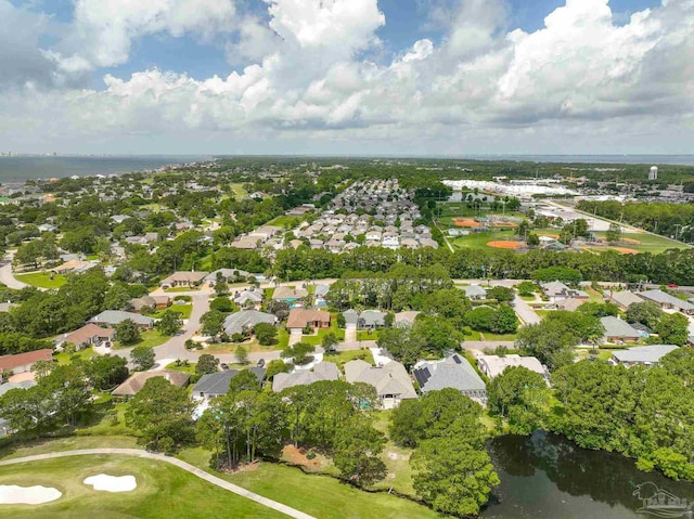 1328 Tour Dr, Gulf Breeze, FL 32563 - view of property location with nearby suburban area and a nearby body of water